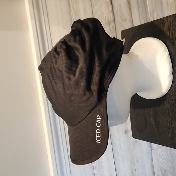Ice Black Adjustable Cap with Logo - Picture 3 of 11